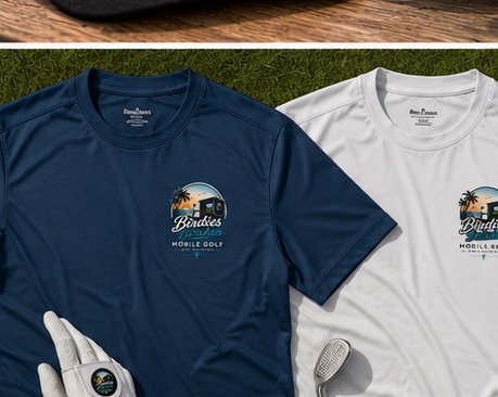 Birdies & Beaches t-shirts